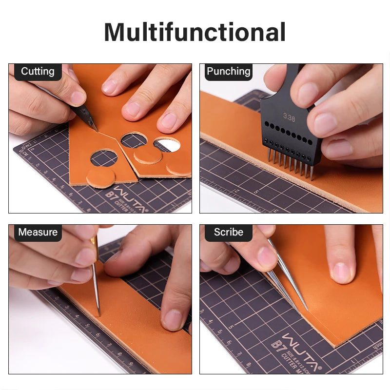 Mini B7-Style PVC Cutting Mat, 11 × 7cm