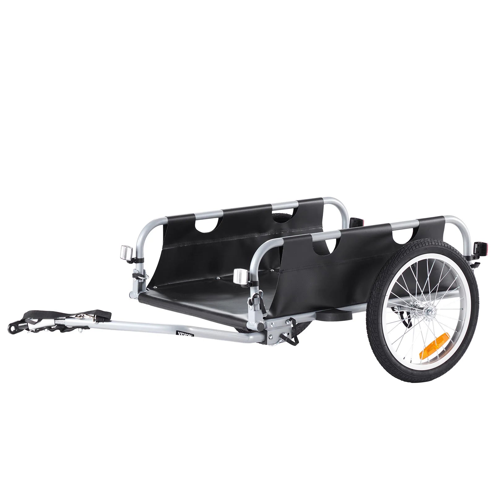 100 lb cykelgodsvogn foldbar vogn med 16" hjul