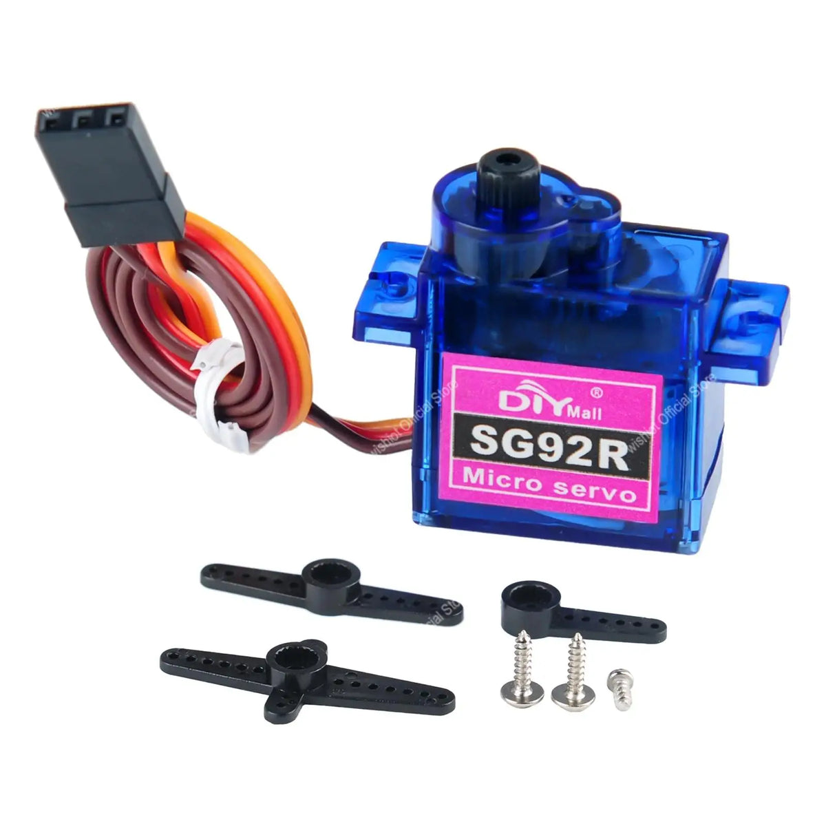 SG92R Micro Servo, Angle or Continuous-Rotation Options