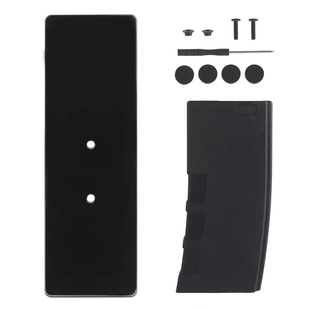 Gel blaster display stand and supplied assembly components