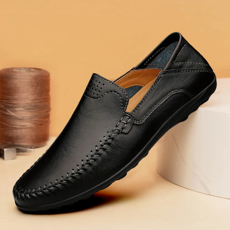 Men's Business Casual Leather Loafers