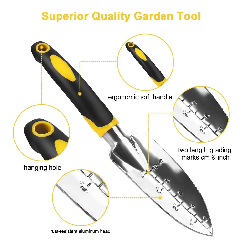 Garden Hand Tools, Individual or Five-Piece Set