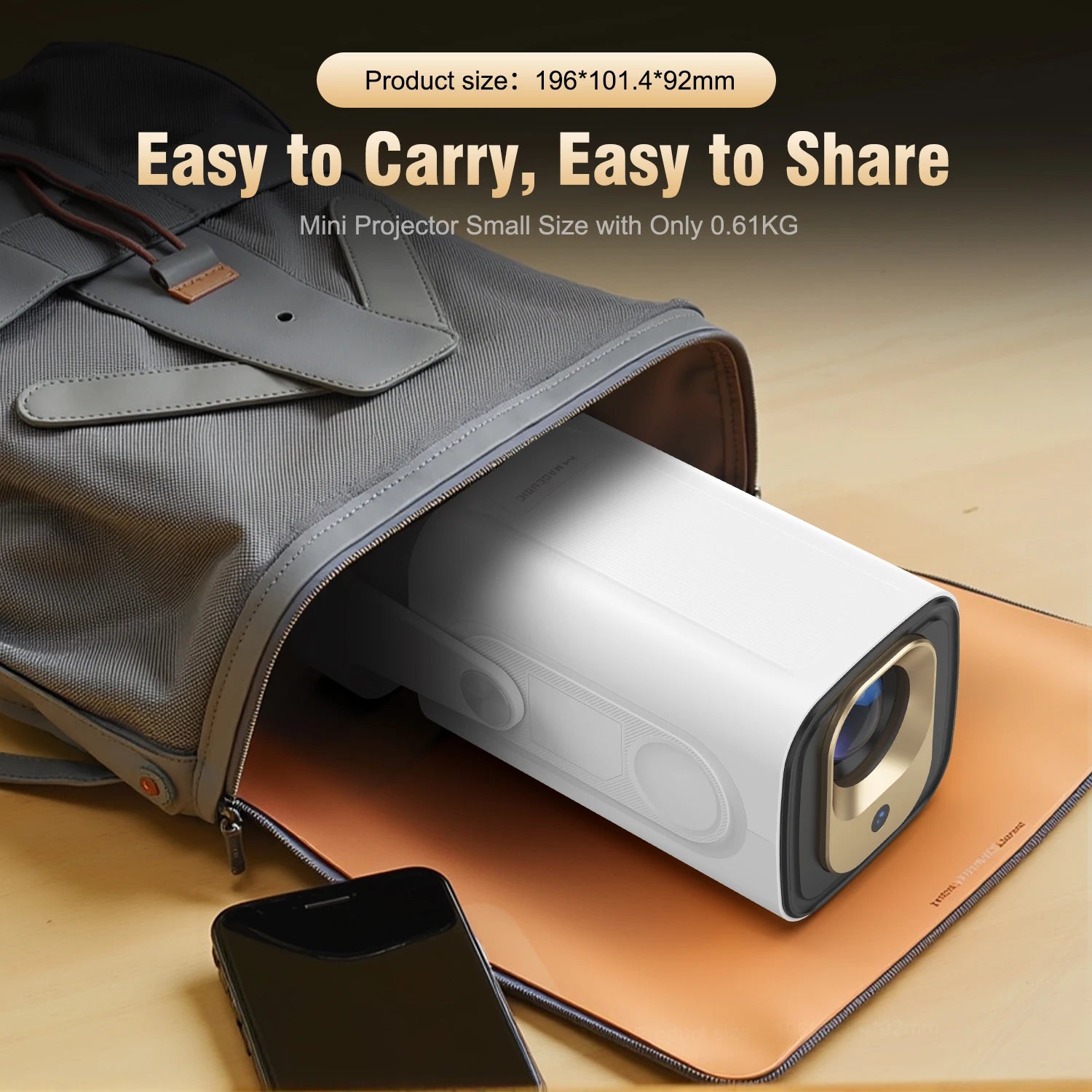 Magcubic HY310 Auto Focus Projector 1080P with 4K Support