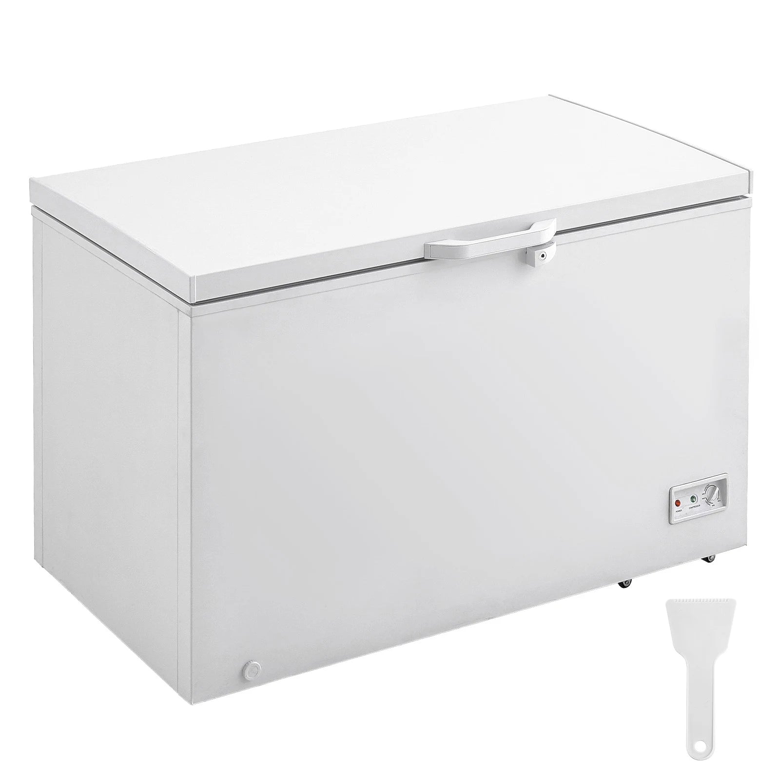 12.8 Cu.ft Chest Freezer with Baskets, Lock Lid & Adjustable Temp