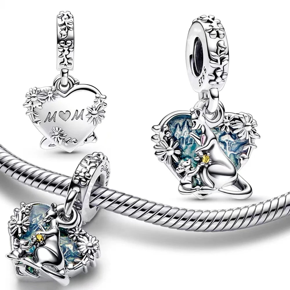 925 Silver DIY Beads for Disney-Inspired Charm Bracelets
