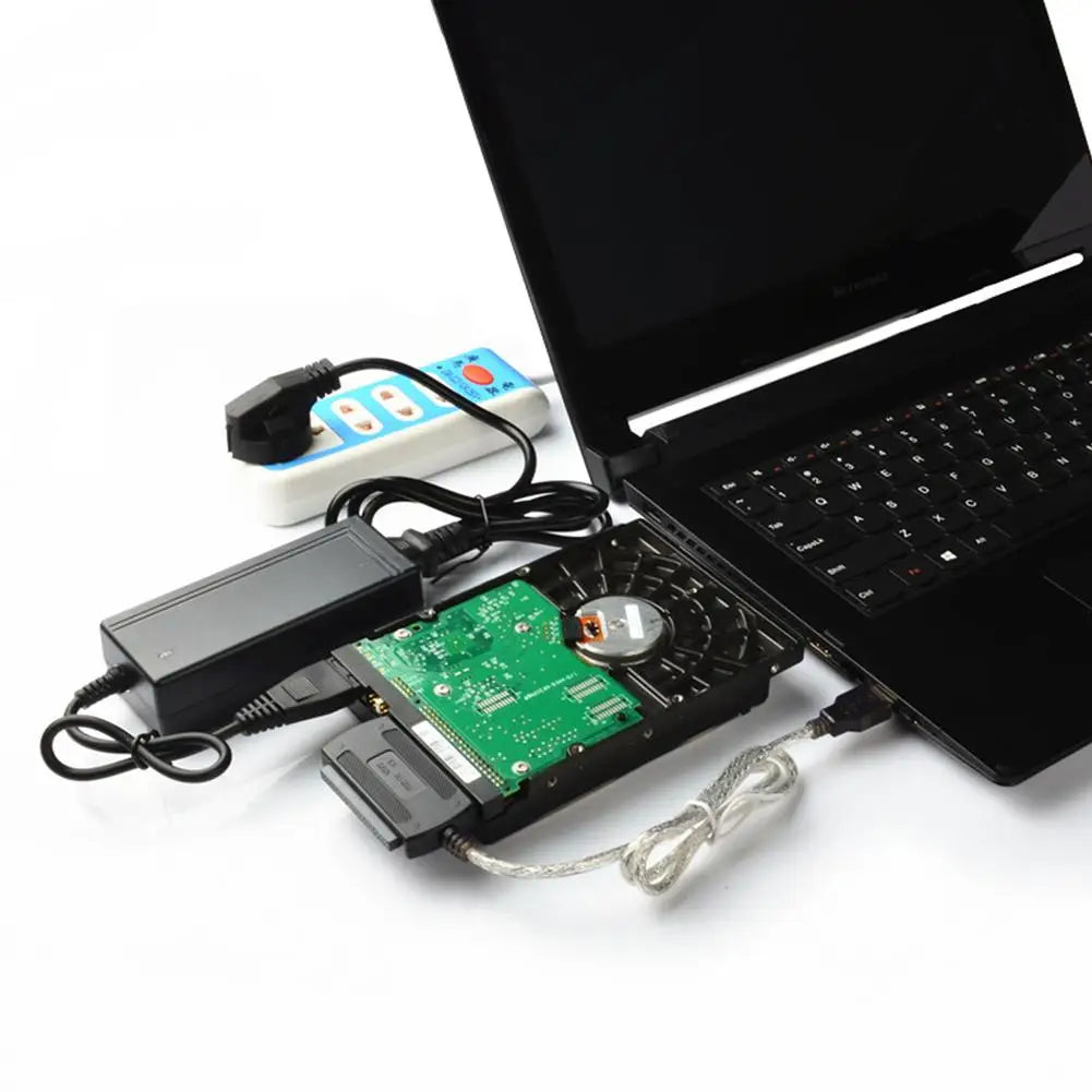 Câble adaptateur USB 2.0 vers disques SATA et IDE