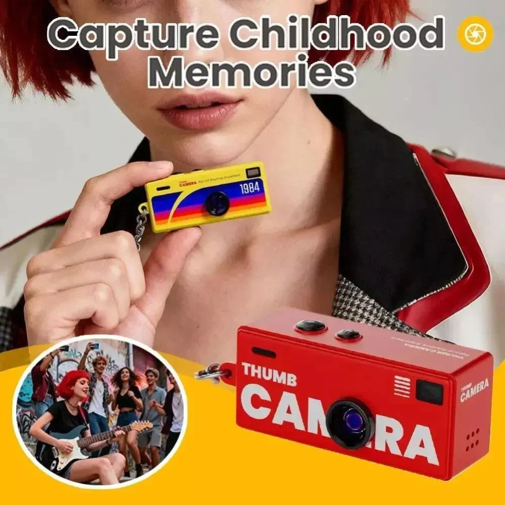 Mini Keychain Camera with 0.96-Inch Screen
