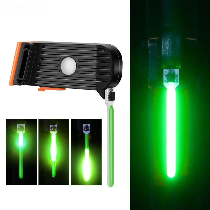 Lumina de bicicletă cu acumulator USB, cu curea