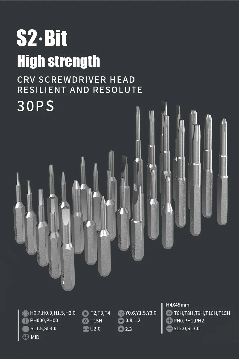 Rechargeable Precision Electric Screwdriver Set
