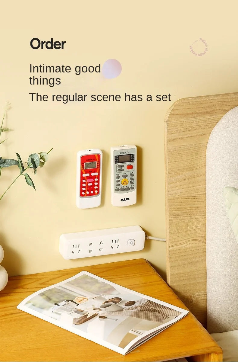 Magnetic Wall-Mount Remote Holders - Pack Options