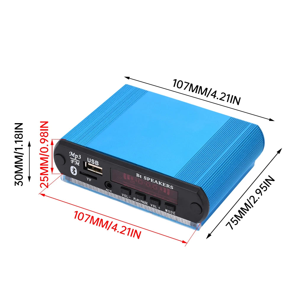 12 V Bluetooth Audio Decoder Module with Remote