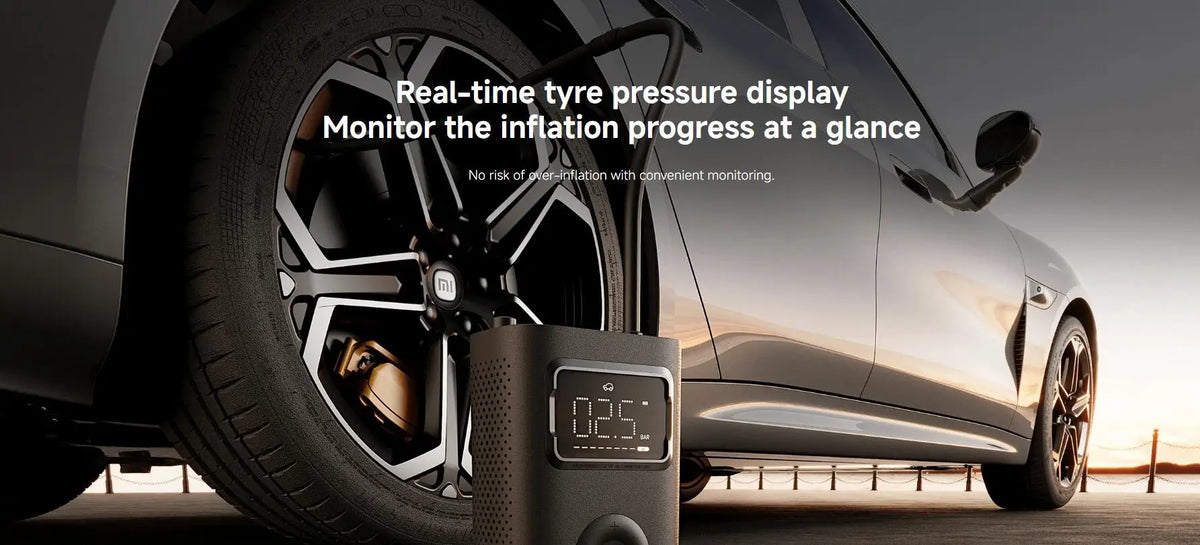 Xiaomi Mijia Portable Air Compressor 2 / 2D / 2PRO, Smart Digital Tire Pressure Detection Inflator, Portable Electric Air Pump