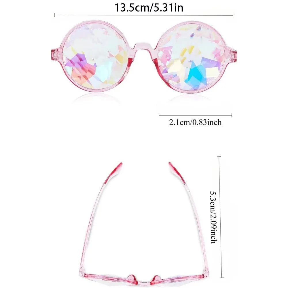 Kaleidoscope Prism Party Glasses