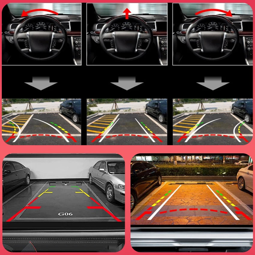 Achteruitrijcamera in de kofferbakgreep voor geselecteerde Audi Q7 4L-modellen