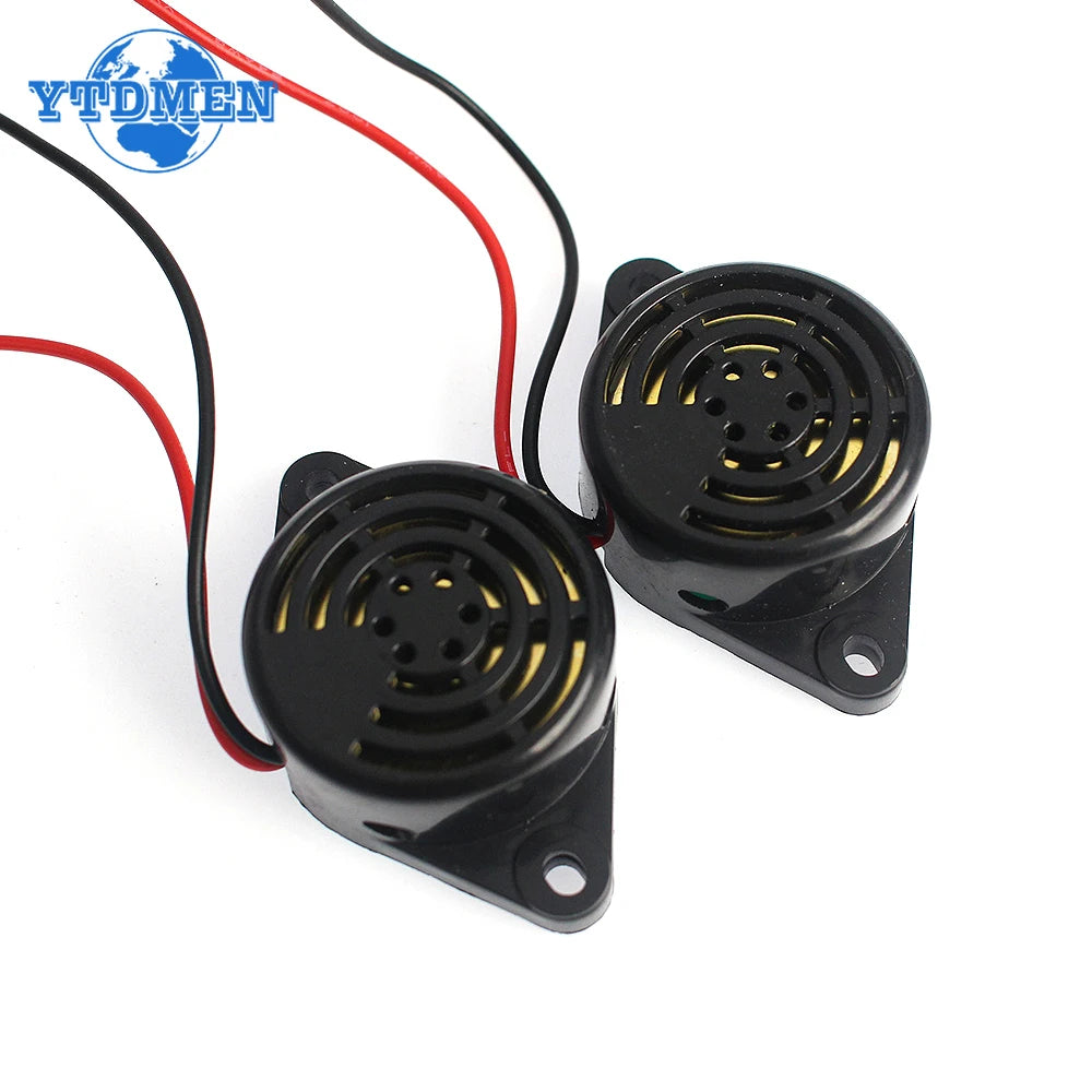 SFM-27 95 dB Continuous Beep Buzzer, 3 to 24 V, Pack of 5