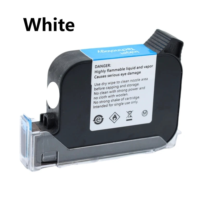 2588+ 2588 2588+M 42ML Black Red Blue Green Ink Cartridge Quick-drying 12.7mm Print Height Universal for Handheld Inkjet Printer