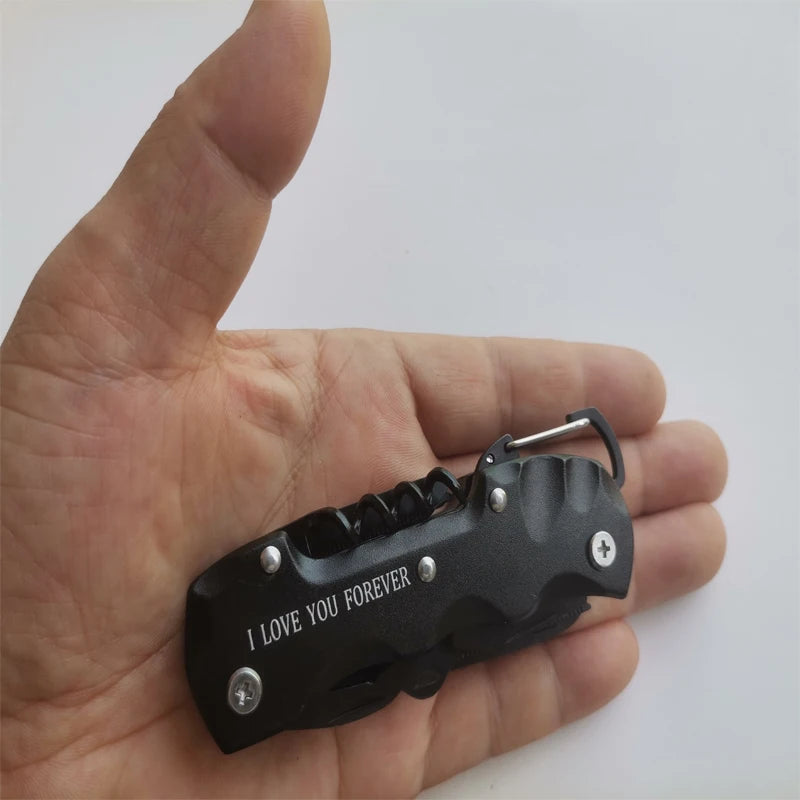 Multifunctional Folding Swiss Army Portable Stainless Steel Pocket Knife Outdoor Camping Emergency CombinationTool Survival Gear