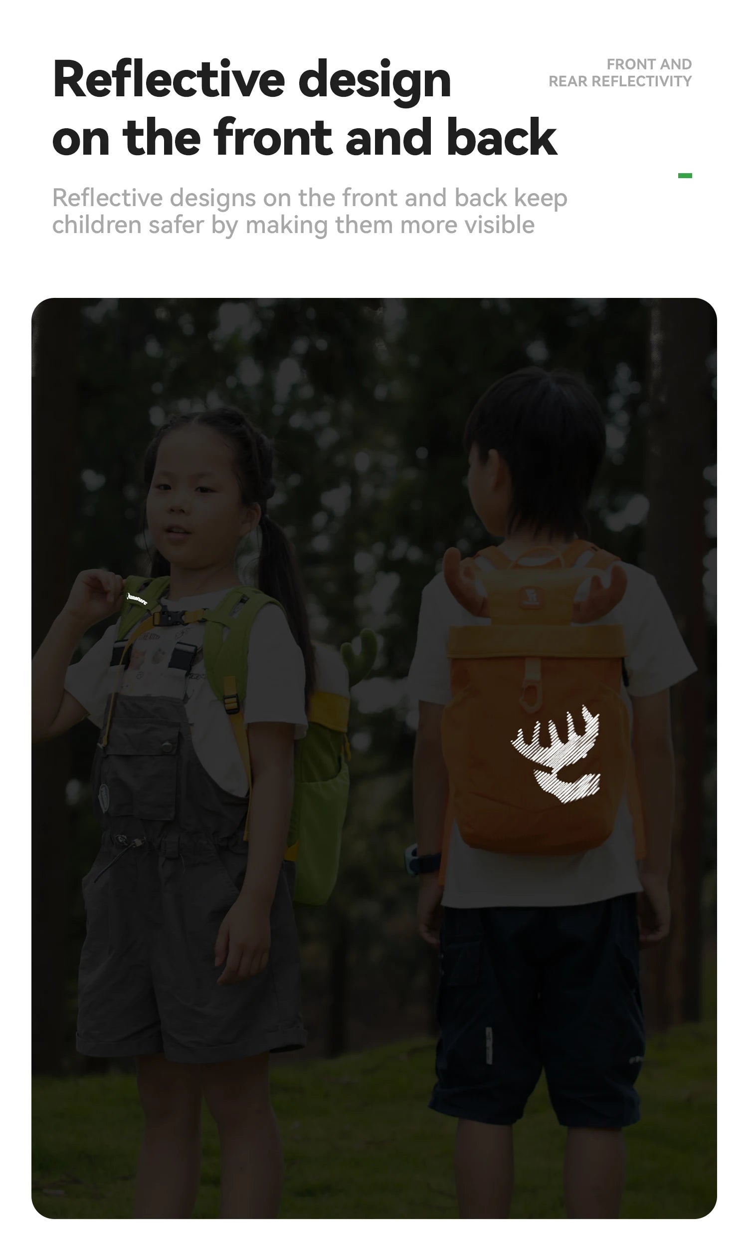 8L Kids Lightweight Hiking Backpack Breathable Nylon Daypack