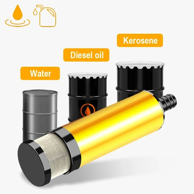 Pompa di trasferimento liquidi compatta a 12V - 38 o 51 mm