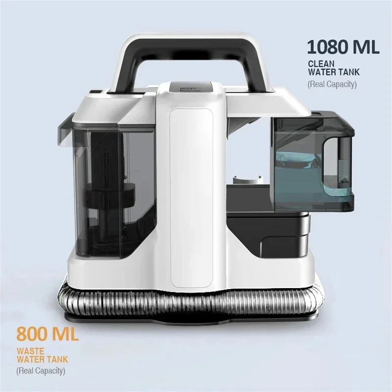 Portable Upholstery & Carpet Steam Cleaner for Deep Stain Removal