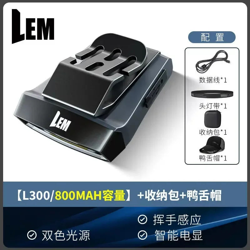 L300 LED Headlamp, 48 h Runtime, 10 m Beam, Elastic Headband