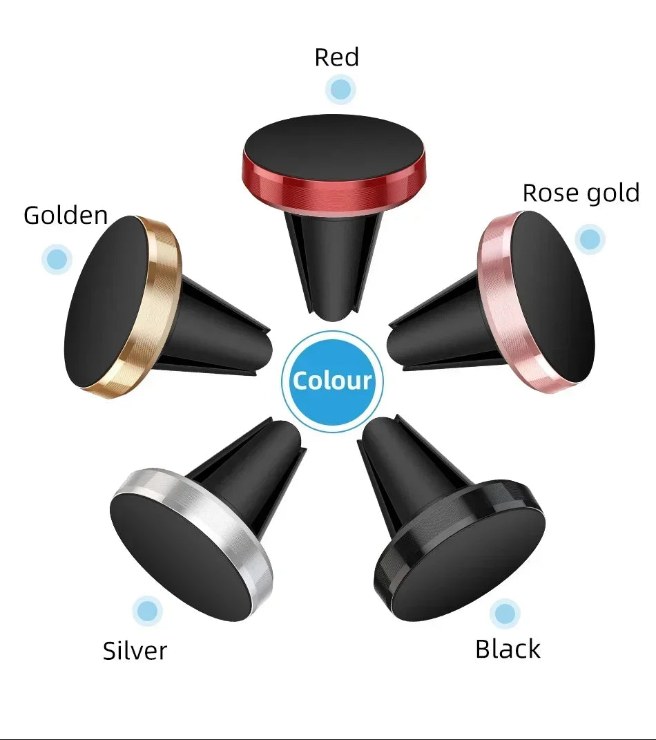 Air Vent Magnet Smartphone Mobile Stand Magnetic Car Phone Holder Cell GPS Mount For iPhone 16 15 14 13 12 Xiaomi Samsung Holder
