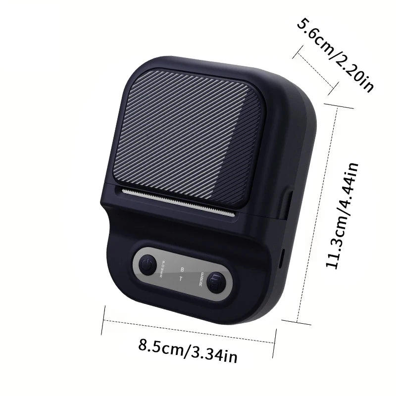 Bluetooth Thermal Label Printer and Paper Options