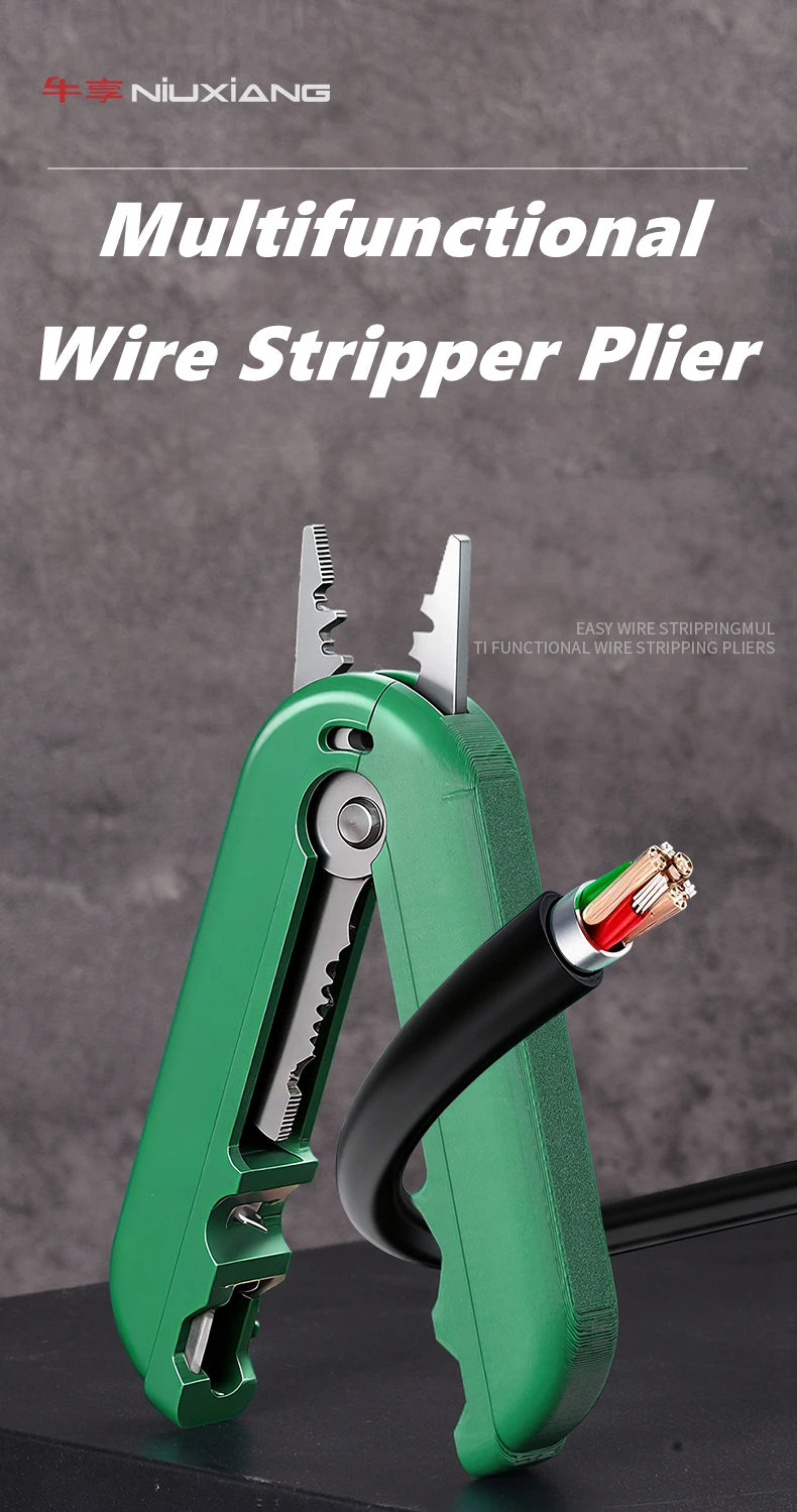 Multifunction Wire Stripping Pliers