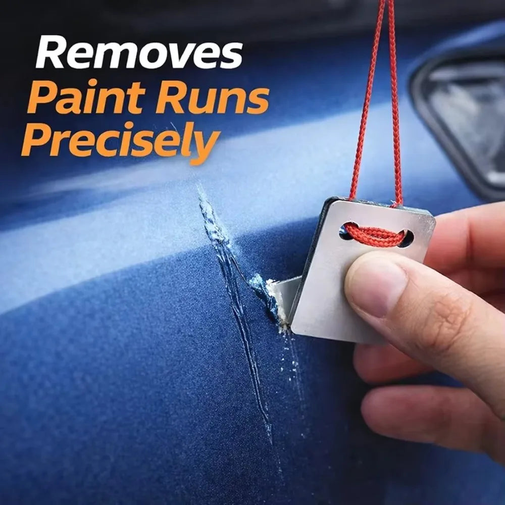 Raspador para reparação localizada da pintura automóvel
