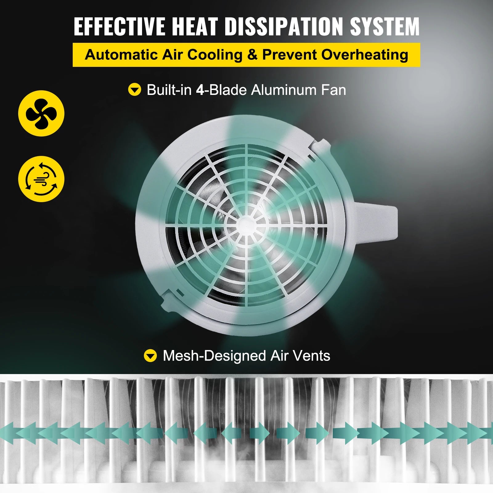 SucceBuy čisticí destilátor vody Pure Water Distiller 750W, filtr s plným upgradem a držadlem 1.1 gal / 4 l, BPA-free nádoba, ideální pro domácí použití, bílá
