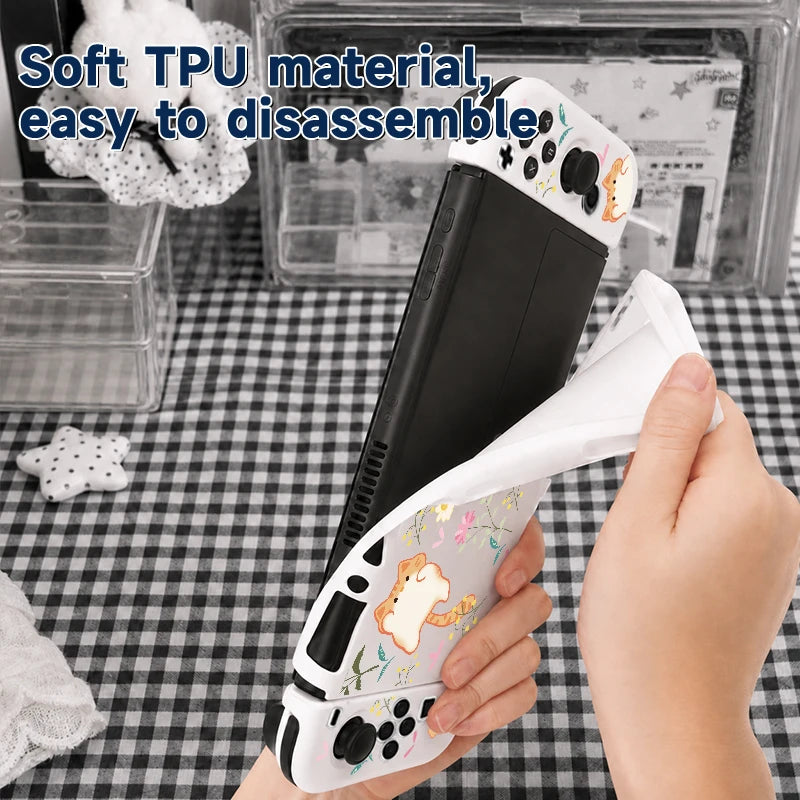 Husă TPU subțire pentru Nintendo Switch și Switch OLED