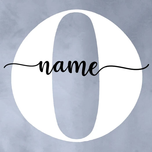 Personalisierte Initial-Baby-Bodysuit – Namensoptionen