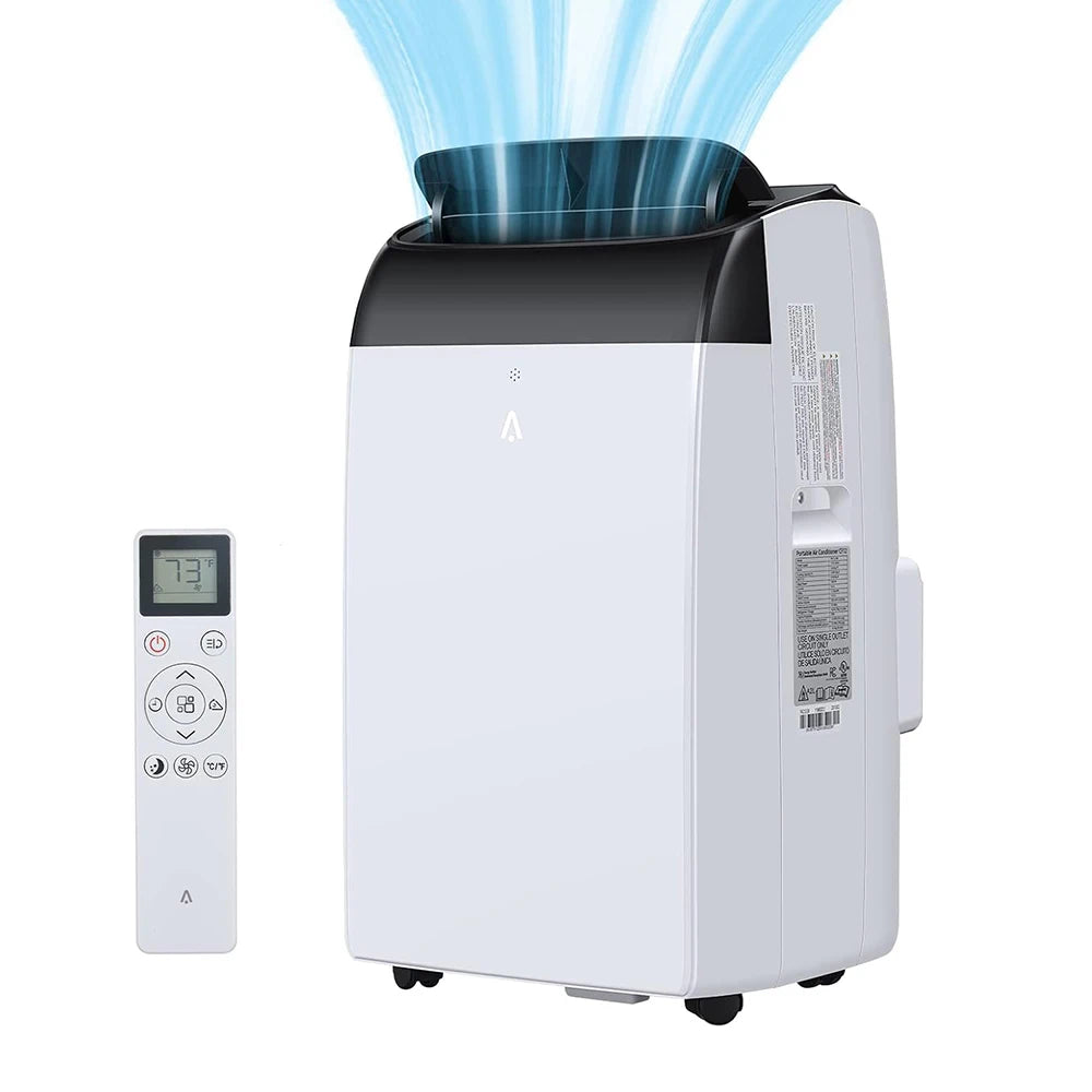 14000 BTU Portable Air Conditioner 3-in-1 with Remote Control and Sleep Mode