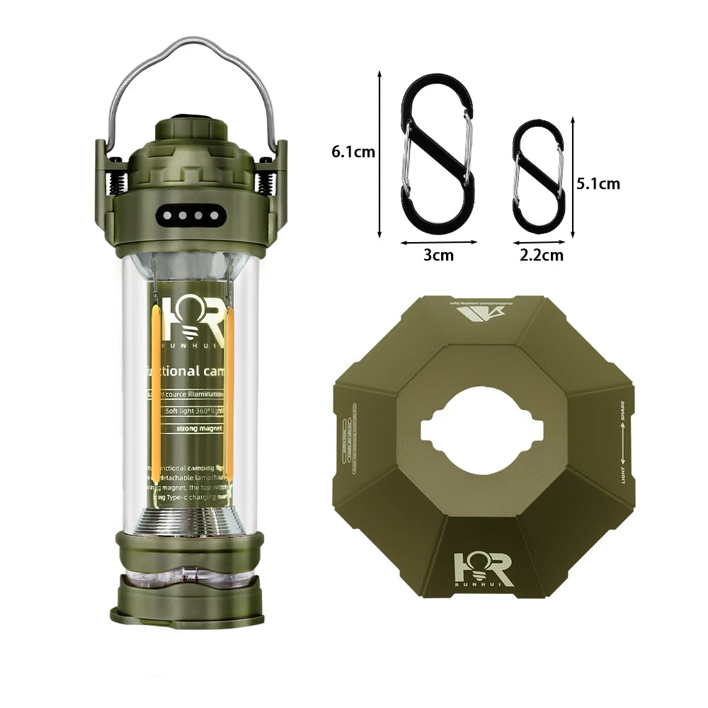 3000mAh Portable Waterproof Camping Lantern