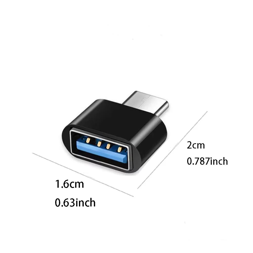Mini Typ-C zu USB Adapter 3.0 USB-C Männlich OTG A Weiblich Datenanschluss Für MacBook Pro iPad Mini 6/Pro MacBook Air Type C Gerät