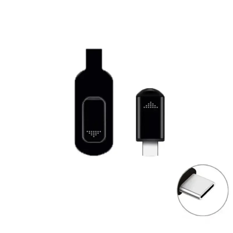 Type-C Smartphone Infrared Transmitter Adapter, Smart App Control for TV and Other Devices with Infrared Remote Functionality