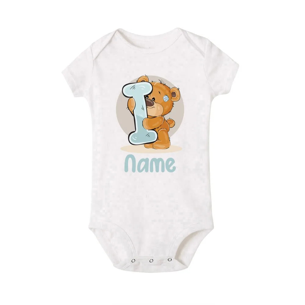 Personalizovaný medvěd- počáteční baby bodýčko