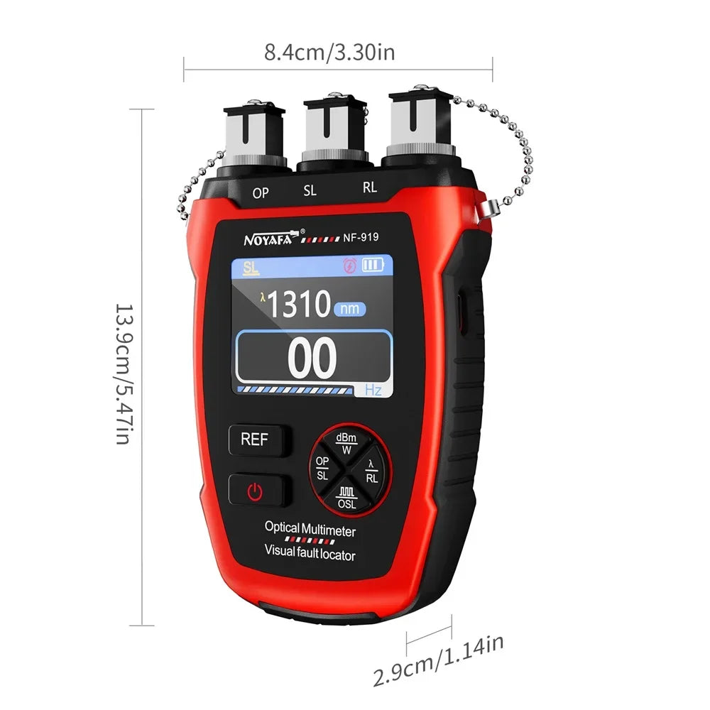 NF-919 Optical Power Meter, Light Source and VFL