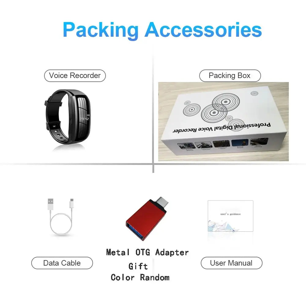 Digital Watch Mini Camera 1080p HD Wearable Camcorder Micro DV Action Voice Video Recorder Body Cam Spy-shop.com