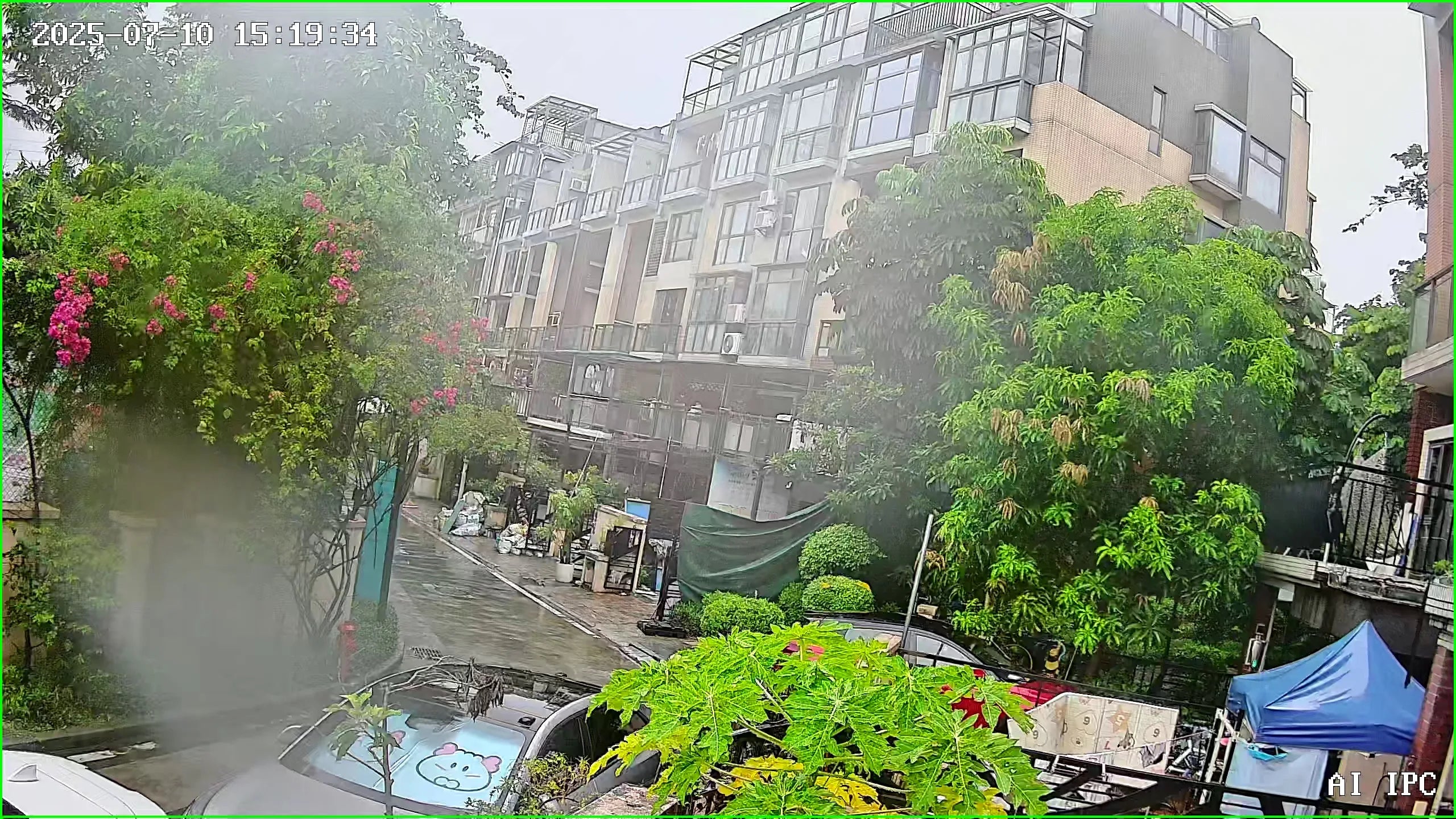 Outdoor Bullet 3K 5MP Mini WiFi Camera met AI Menselijke Detectie