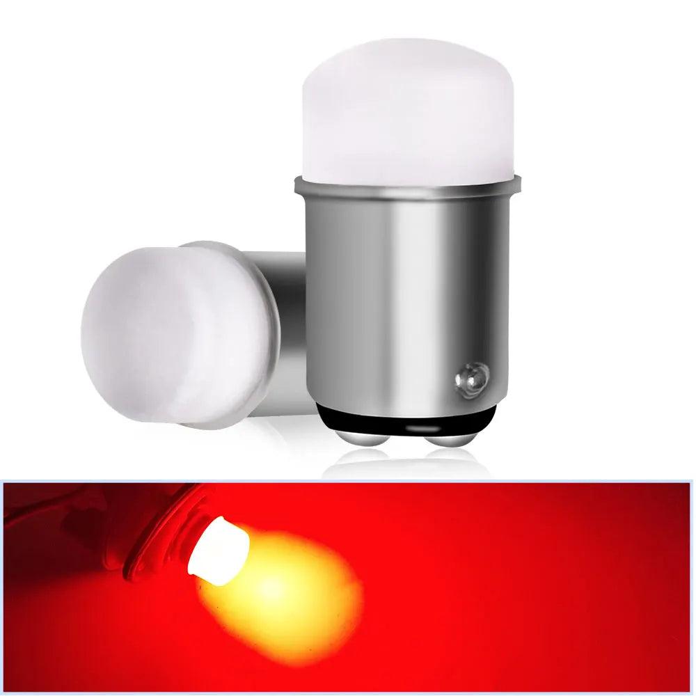 Lâmpada LED P21/5W BAY15D 1157 P21W BA15S 1156 12V 3014 9SMD 6500K Branco Âmbar para Travão, Estacionamento, Ré e Sinal de Volta do Carro