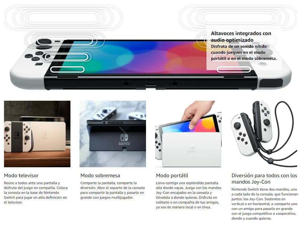 Nintendo Switch OLED Game Console