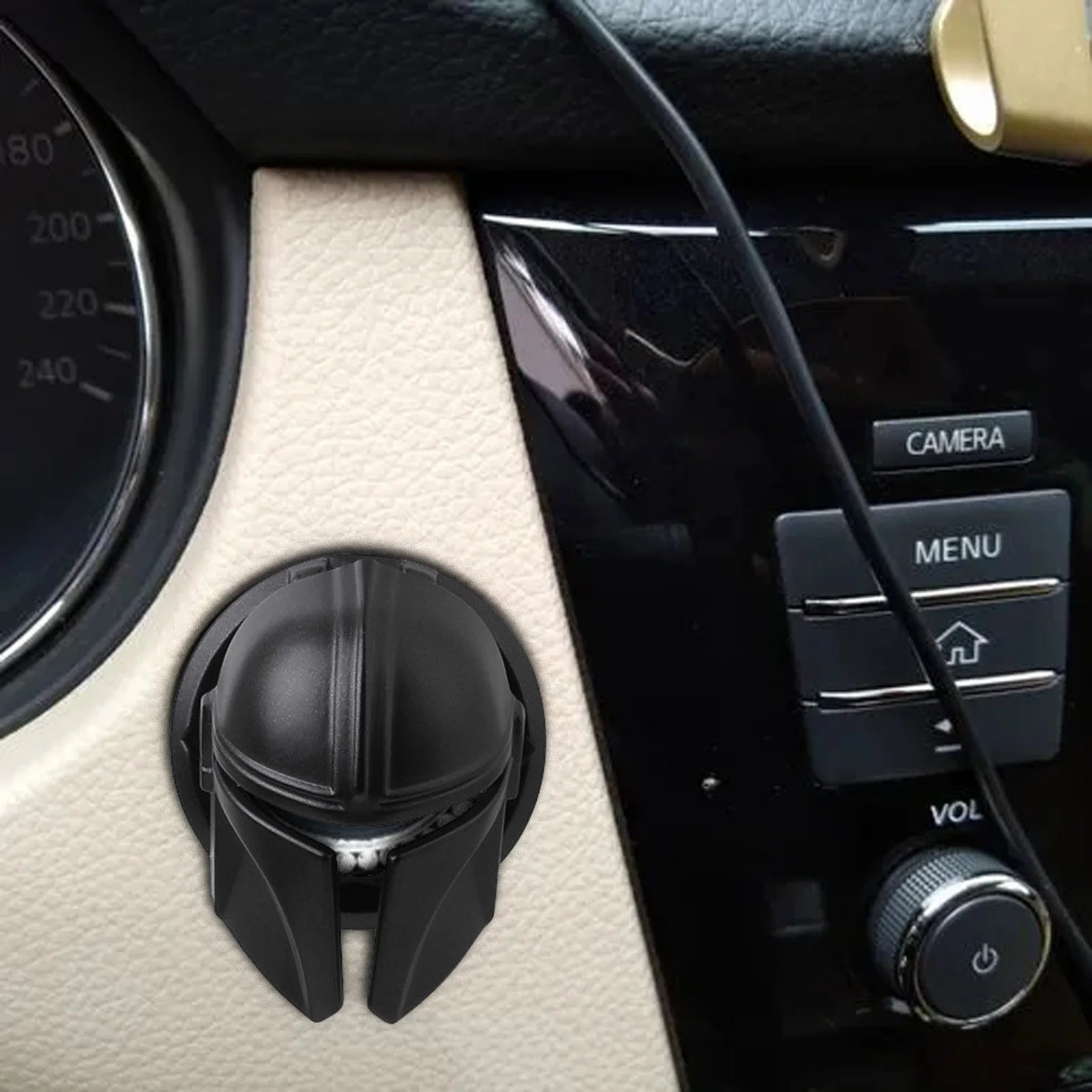 Universal Start Button Cover for Car Ignition Switch Decoration