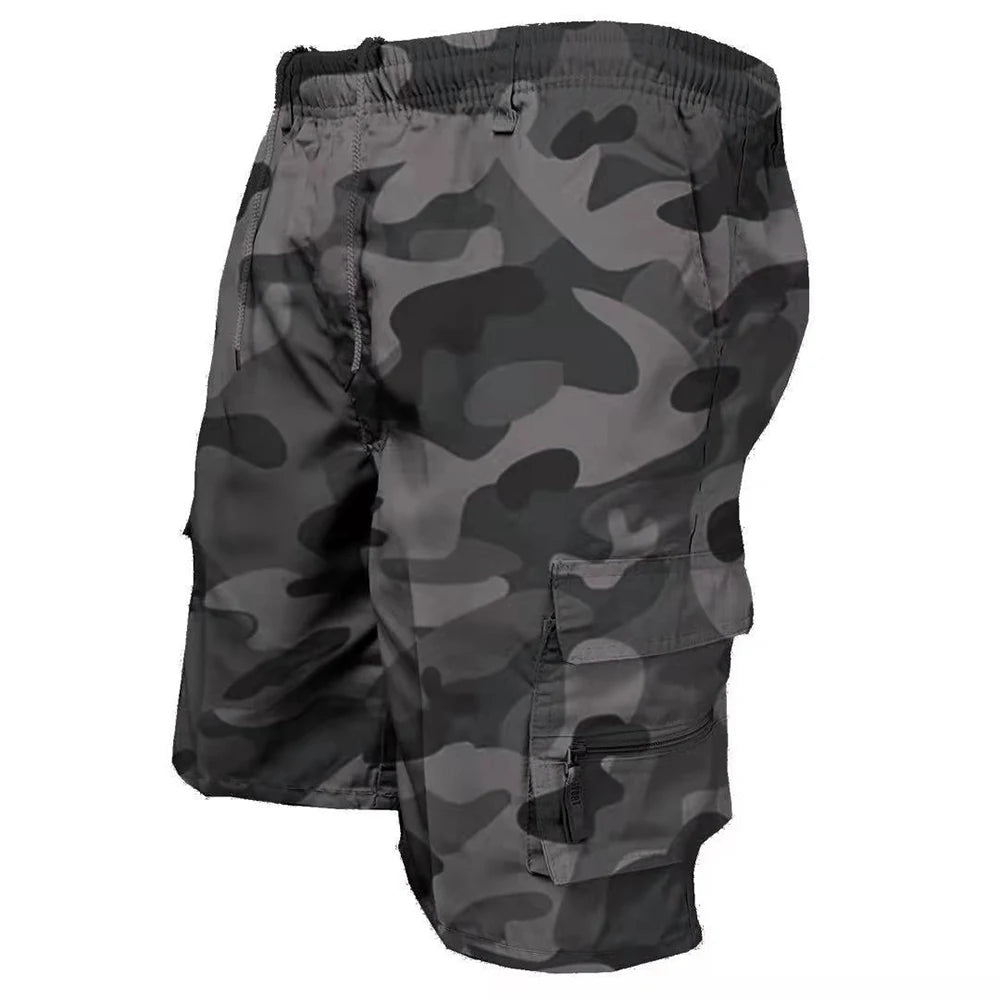 Men's Multi-Pocket Casual Shorts