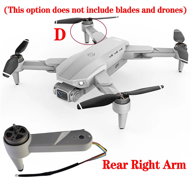 L900 Pro Drone Replacement Propellers or Arms