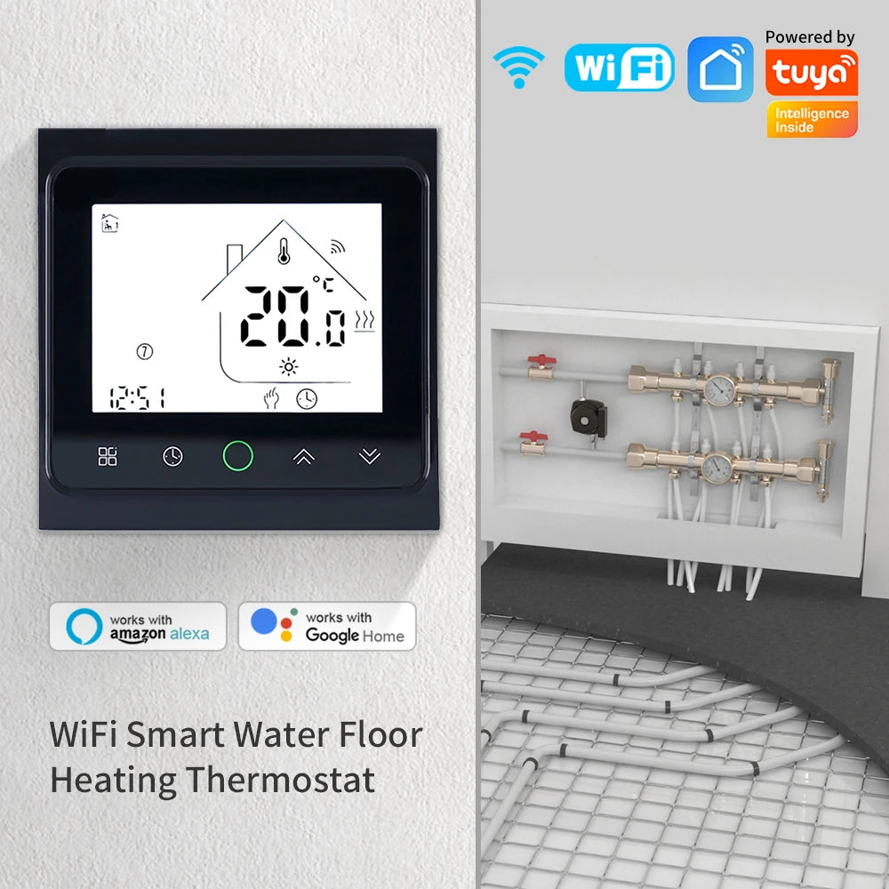 Wi-Fi-varmetermostat - valgmuligheder for system