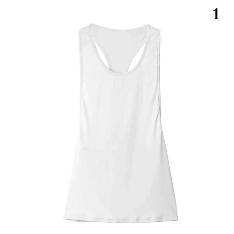 Women's Racerback Polyester Workout Tank