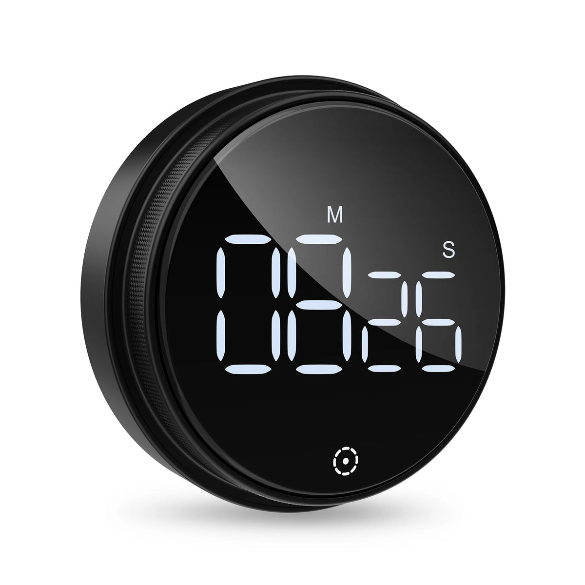 Rotary Digital Timer with Magnetic Back
