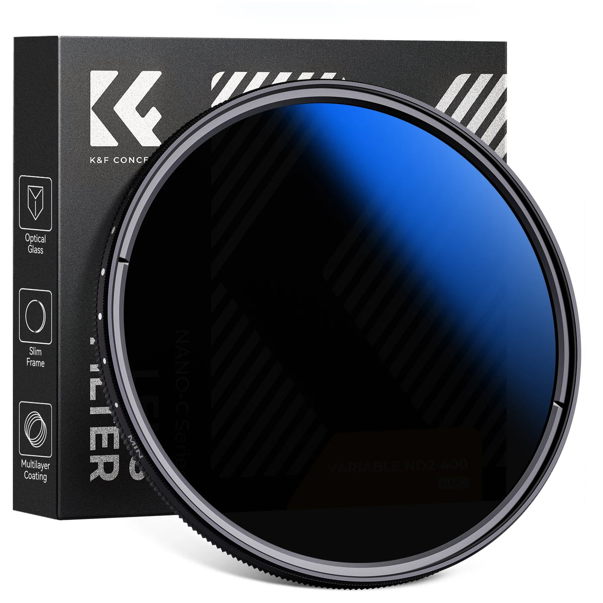 ND2-ND400 Variabelt neutralt tätningsfilter