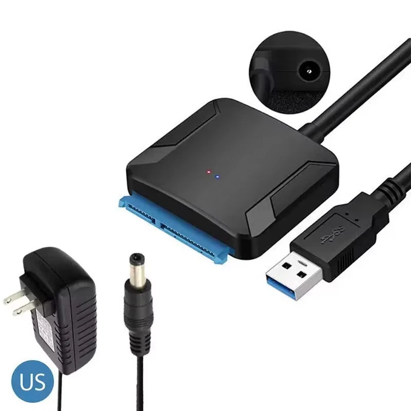 USB 3.0 to SATA Drive Adapter - Power Options